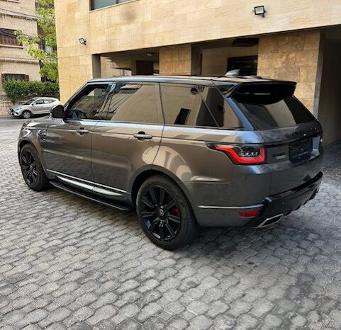 RANGE ROVER SPORT V8 SUPERCHARGED 2019 GRAY ON RED full