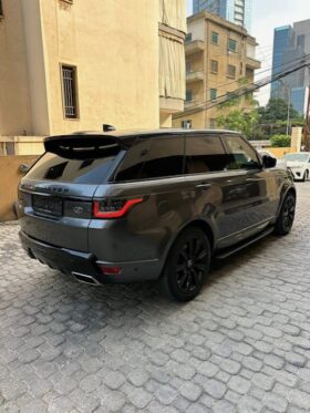 RANGE ROVER SPORT V8 SUPERCHARGED 2019 GRAY ON RED