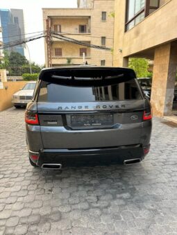 RANGE ROVER SPORT V8 SUPERCHARGED 2019 GRAY ON RED full