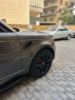 RANGE ROVER SPORT V8 SUPERCHARGED 2019 GRAY ON RED full