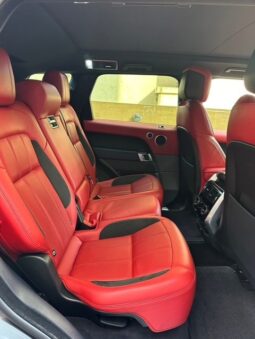 RANGE ROVER SPORT V8 SUPERCHARGED 2019 GRAY ON RED full