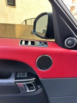 RANGE ROVER SPORT V8 SUPERCHARGED 2019 GRAY ON RED full