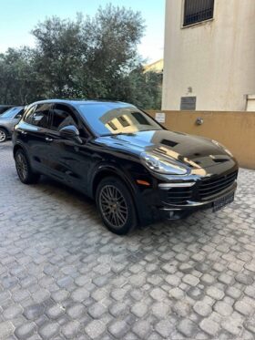 PORSCHE CAYENNE PLATINUM EDITION 2017 BLACK ON BLACK