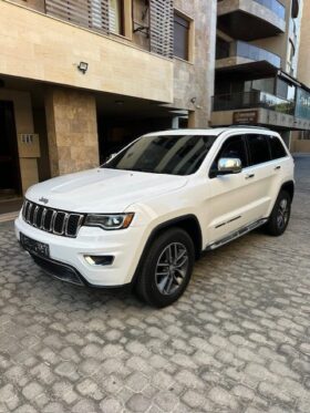 JEEP GRAND CHEROKEE LIMITED PLUS 2017 WHITE ON BLACK