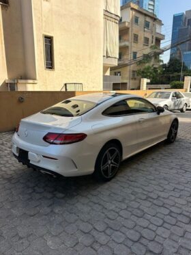 MERCEDES C300 COUPE AMG-LINE NP 2017 WHITE ON RED