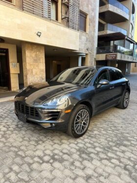 PORSCHE MACAN S 2018 DARK GRAY ON BLACK