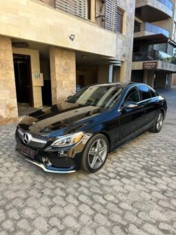 MERCEDES C300 AMG-LINE 4MATIC 2017 BLACK ON BLACK