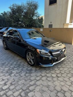 MERCEDES C300 AMG-LINE 4MATIC 2017 BLACK ON BLACK